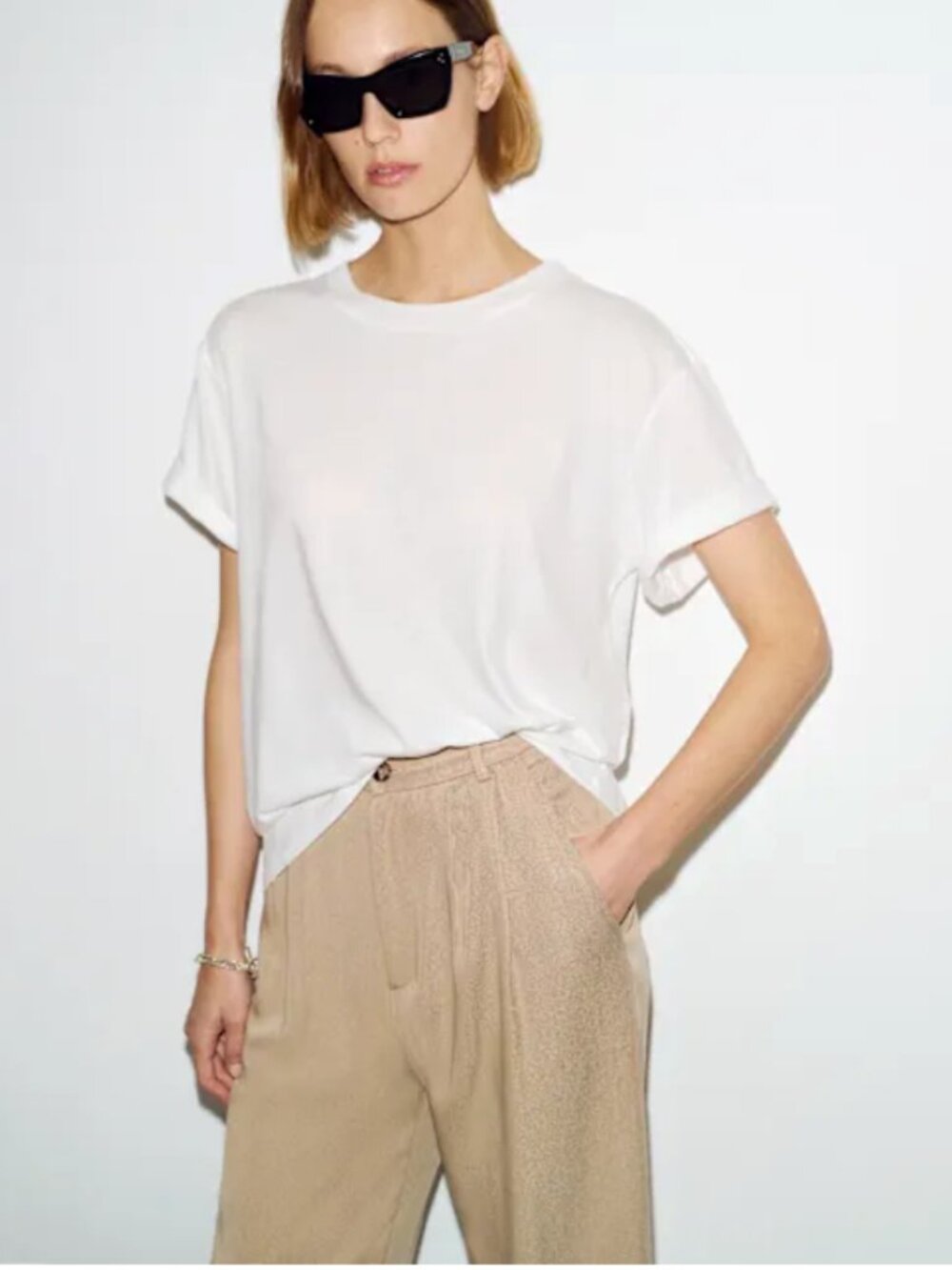 Reformation Liam Oversized Tee